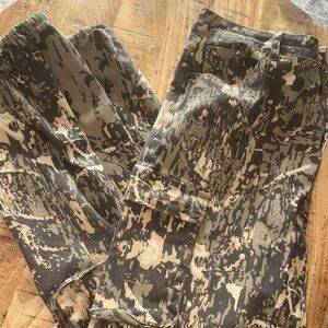 Fashion Nova Camouflage Flare Jeans